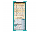 WhiteCoat Clipboard® Trifold - Teal Flight Medic Edition